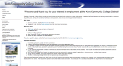 Desktop Screenshot of careers.kccd.edu